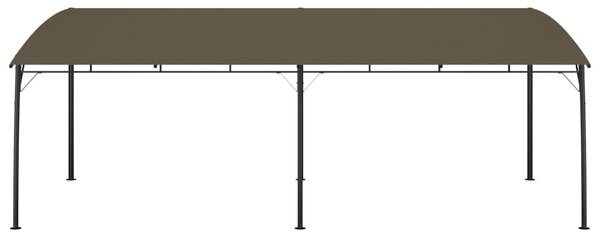 Zahradní markýza proti slunci 6 x 3 x 2,55 m taupe