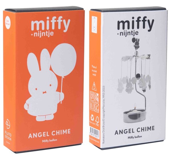 Pluto Rotující svícen Andělské zvonění - Miffy Ballon PL107