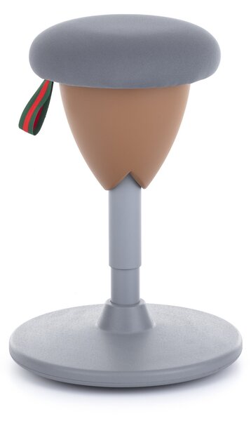 Balanční stolička Acorn II 1 + 1 ZDARMA, šedá / hnědá