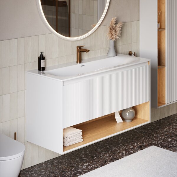 Umyvadlo Duravit s toaletní skříňkou BELDIVO 120 cm
