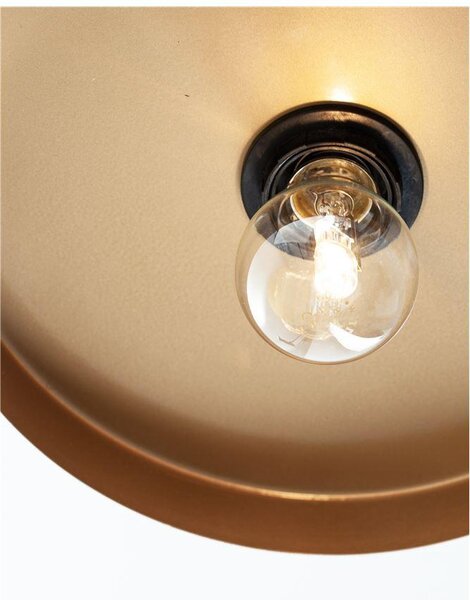Nova Luce Závěsné svítidlo GARNI, E27 1x12W Barva: Černá