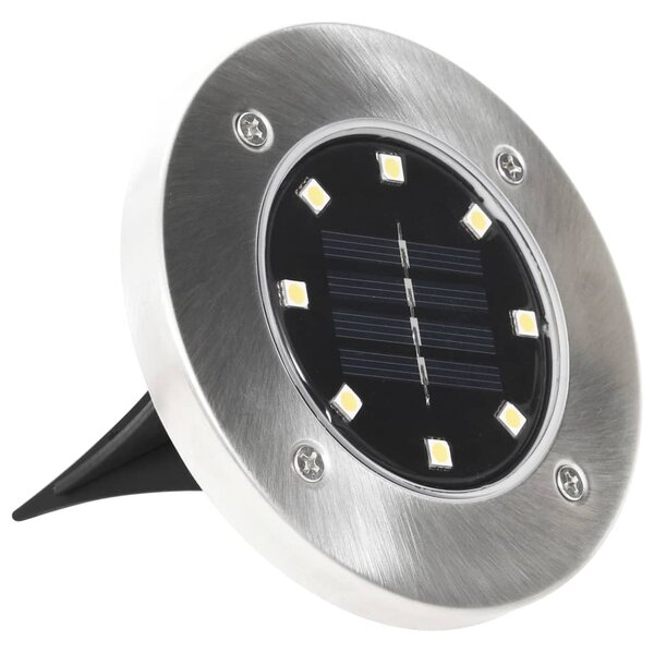 Solární světlo k zapíchnutí do země 8 ks LED RGB barva