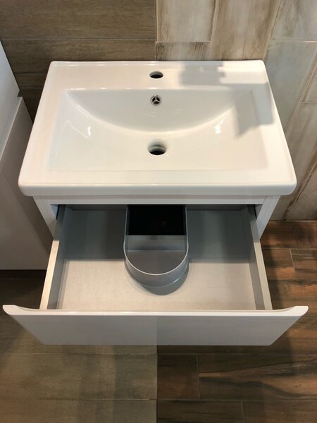 Lavedo Lion Komo II 60 White koupelnová skříňka s umyvadlem