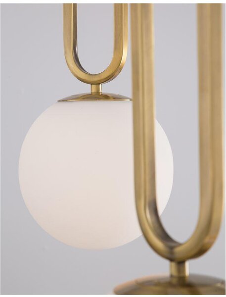 Nova Luce Závěsné svítidlo GRUS, ø 20cm, E27 1x12W Barva: Černá