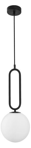 Nova Luce Závěsné svítidlo GRUS, ø 20cm, E27 1x12W Barva: Černá