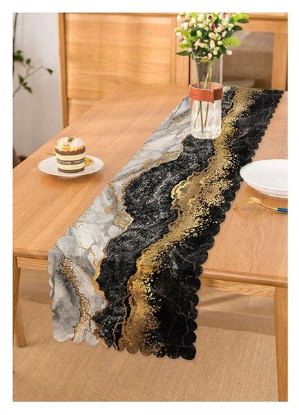Běhoun na stůl 40x130 cm Marble – Minimalist Cushion Covers