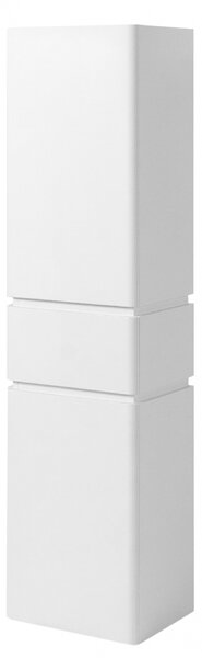 Kingsbath Lion White II 40 vysoká závěsná skříňka do koupelny Orientace: Pravá