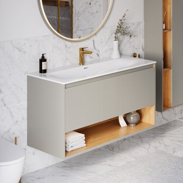 Umyvadlo Duravit s toaletní skříňkou BELDIVO 120 cm