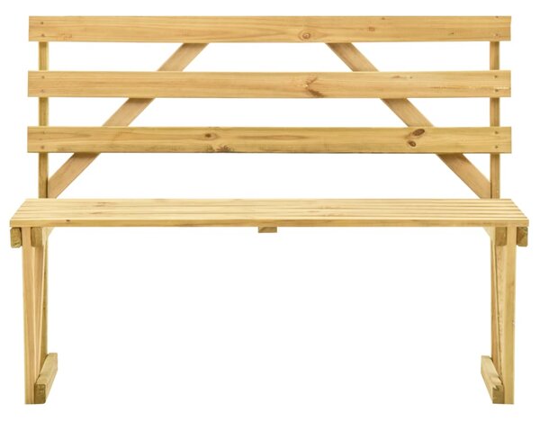 Zahradní lavice 120 cm impregnované borové dřevo