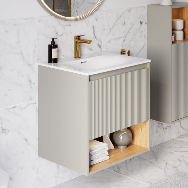 Umyvadlo Duravit s toaletní skříňkou BELDIVO 60 cm