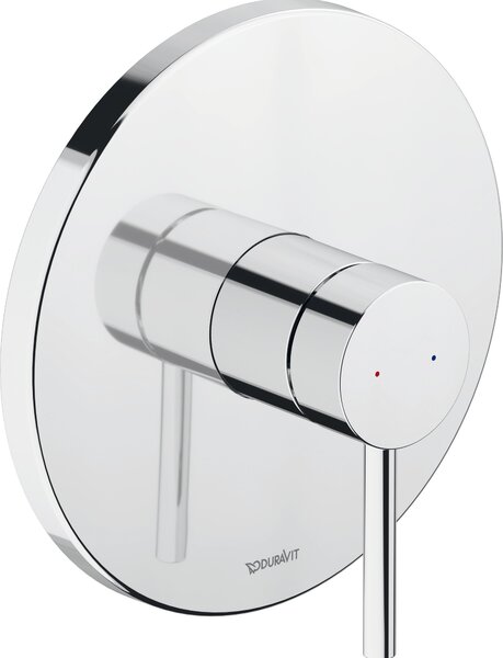 Jednopáková podomítková sprchová baterie Duravit Circle