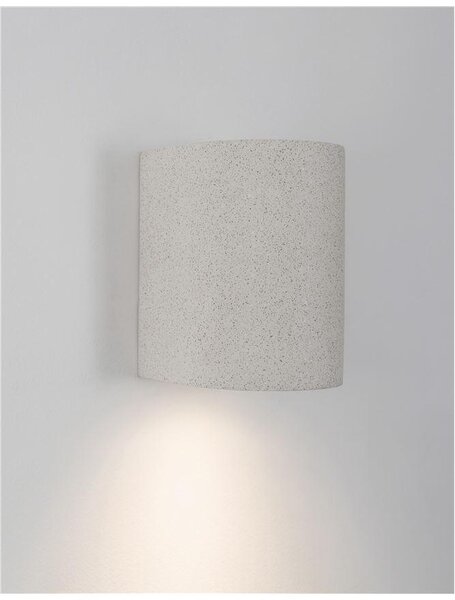 Nova Luce Venkovní nástěnné svítidlo LIDO, GU10 1x7W IP65 Barva: písková