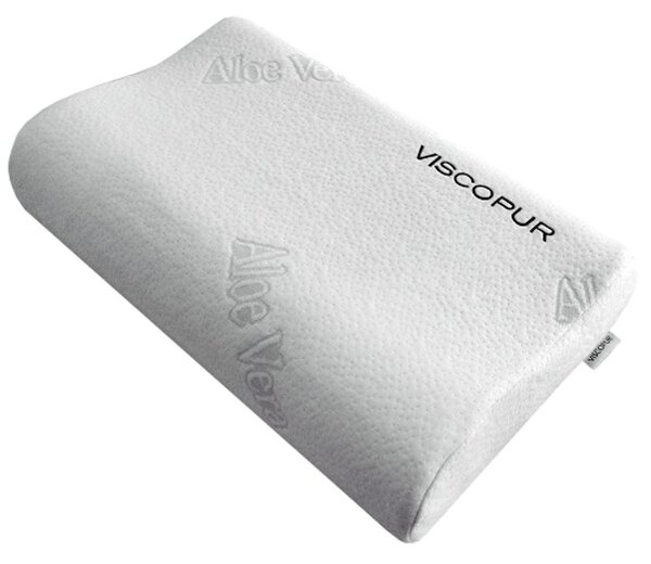 VISCOPUR Anatomický polštář VISCOPUR® COOL GEL s gelovou vrstvou profilovaný - 30x50 cm