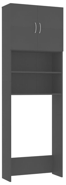 Koupelnová skříňka Wendover - 64 x 25,5 x 190 cm | černá