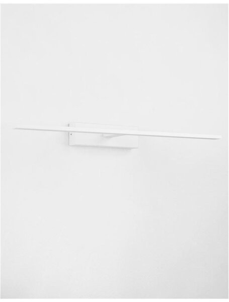 Nova Luce Nástěnné svítidlo nad zrcadlo MONDRIAN 62cm, LED 20W 3000K IP44 Barva: Černá