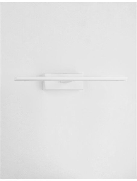 Nova Luce Nástěnné svítidlo nad zrcadlo MONDRIAN, 41,5cm, LED 12W 3000K IP44 Barva: Černá