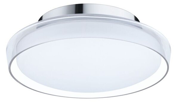 Paulmann - Luena LED Stropní Lampa IP44 3000K 600lm Chrome/Clear -Paulmann - Lampemesteren
