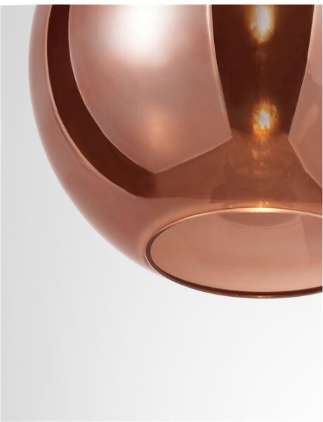 Nova Luce Závěsné svítidlo NAZIO, 25cm, E27 1x12W Barva: Zlatá