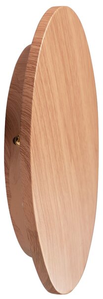 Toolight Toolight, LED nástěnné svítidlo 20cm 12W APP1405-W WOOD, přírodní hnědá, OSW-03086