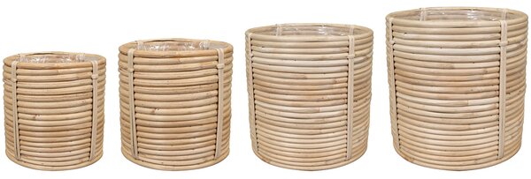 Ter Steege Sada 4 obalů Majen natural D22 H22