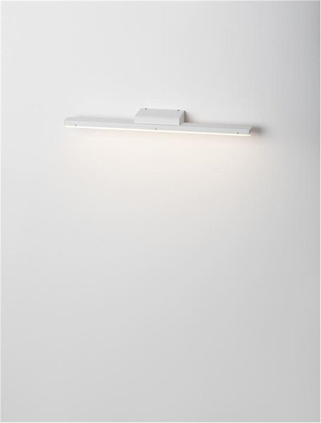 Nova Luce Nástěnné svítidlo nad zrcadlo NYX, LED 12W 3000K, IP44 Barva: Šedá