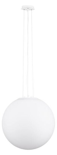 Nova Luce Závěsné svítidlo NEVOSO opálové sklo, 50cm, E27 1x12W Barva: Bílá