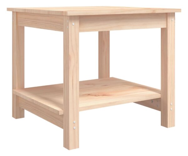 VidaXL Konferenční stolek 50 x 50 x 45 cm masivní borové dřevo