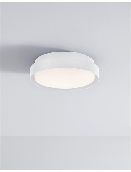 Nova Luce Venkovní stropní svítidlo OLIVER, LED 20W 3000K 92st. IP65 Barva: Černá