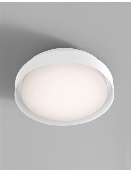 Nova Luce Venkovní stropní svítidlo OLIVER, LED 20W 3000K 92st. IP65 Barva: Černá