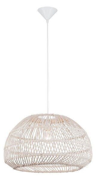 Nova Luce Závěsné svítidlo MELODY přírodní ratan, 50,5cm, E27 1x12W