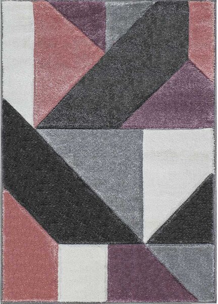 Ayyildiz Hali Kusový koberec Warner 4205A růžový BARVA: Růžová, ROZMĚR: 60x110 cm