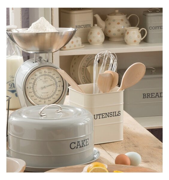 Krémový stojan na kuchyňské nástroje Kitchen Craft Living Nostalgia