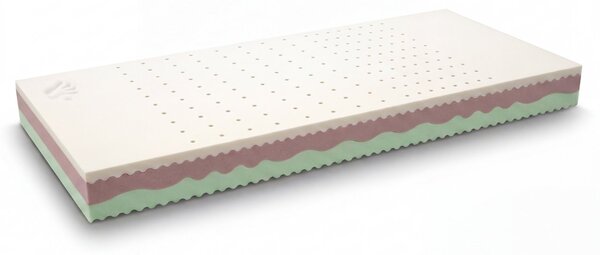 Zdravotní matrace VISCO KOMFORT DUO MEDIUM 200 x 90 cm