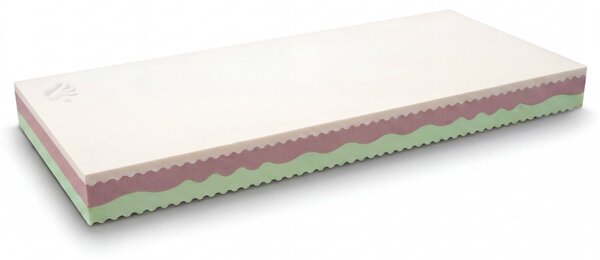 Zdravotní matrace VISCO KOMFORT DUO MEDIUM 200 x 90 cm