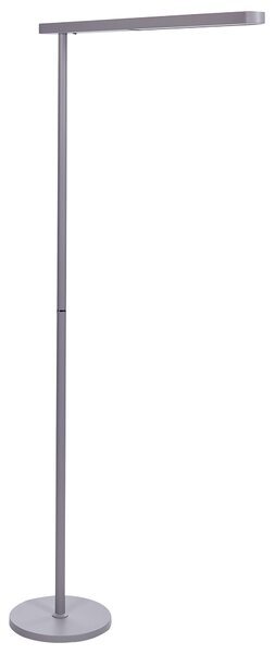 LED stojací lampa PERSEUS Kov Stříbrná