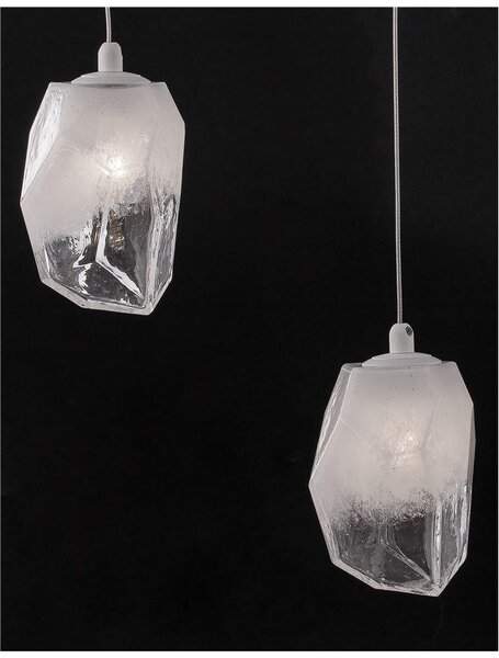 Nova Luce Závěsné svítidlo ICE, G9 5x5W