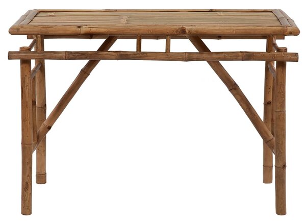 Skládací zahradní stůl 115 x 50 x 75 cm bambus