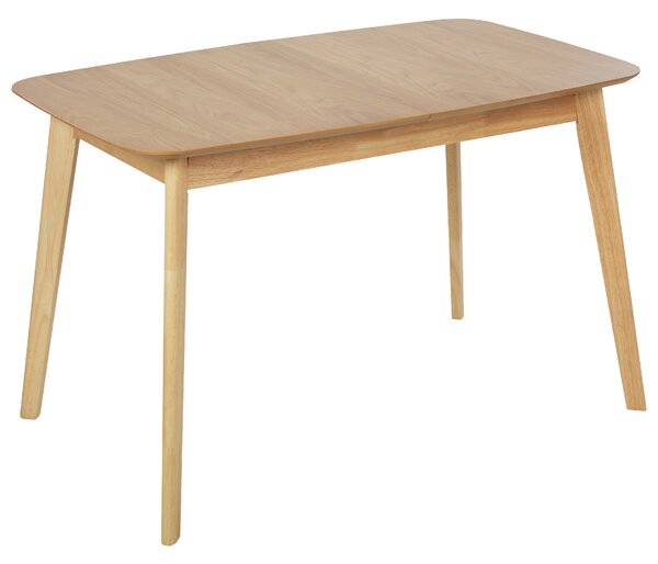 Rozkládací jídelní stůl MADOX Světlý dub 120/150 cm 75 cm
