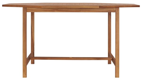 Zahradní stůl 150 x 150 x 75 cm masivní teakové dřevo