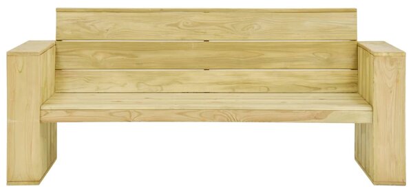 Zahradní lavice 179 cm impregnovaná borovice