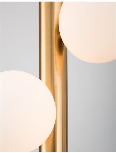 Nova Luce Závěsné svítidlo JAKLIN opálové sklo, G9 5x5W