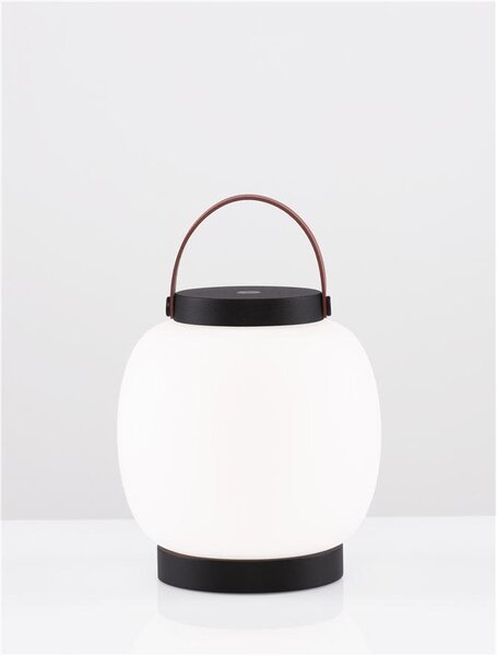 Nova Luce Venkovní stolní lampa JIGRA, LED 2W 3000K 3,7V, IP54 vypínač na těle / USB kabel