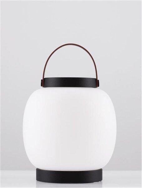 Nova Luce Venkovní stolní lampa JIGRA, LED 2W 3000K 3,7V, IP54 vypínač na těle / USB kabel