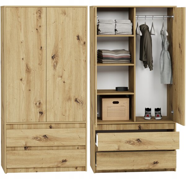 Šatní skříň Bewana (artisan). Akce -16%