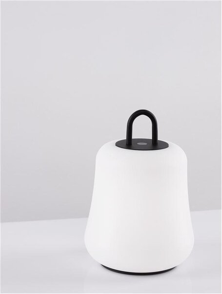 Nova Luce Venkovní stolní lampa JIGRA, LED 2W 3000K 3,7V, IP54 vypínač na těle / USB kabel