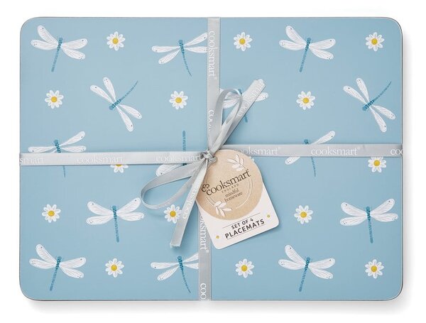 Korkovo-papírové prostírání 4 ks 21.5x29 cm English Meadow – Cooksmart ®