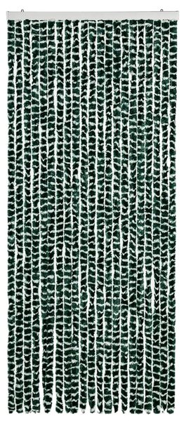 Závěs proti hmyzu zeleno-bílý 90 x 220 cm Chenille