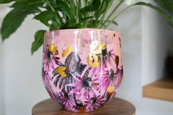 Ter Steege Sada 3 obalů Polly pink D33 H28