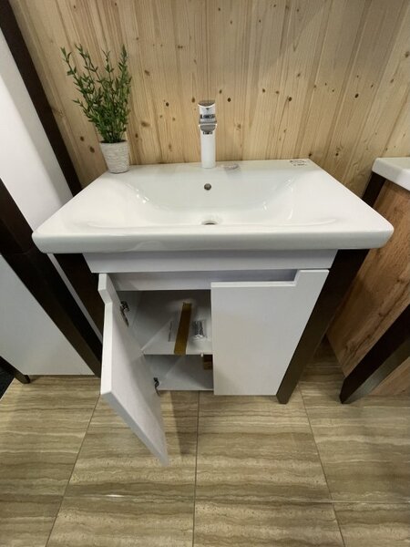 Lavedo Queen 65 White koupelnová skříňka s umyvadlem