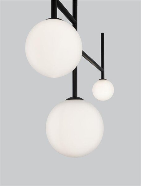 Nova Luce Závěsné svítidlo LICATO opálové sklo, G9 5x5W